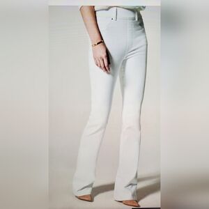 Spanx flare jeans white size 3x